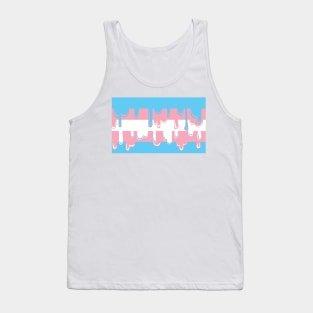 Dripping Trans Pride Tank Top